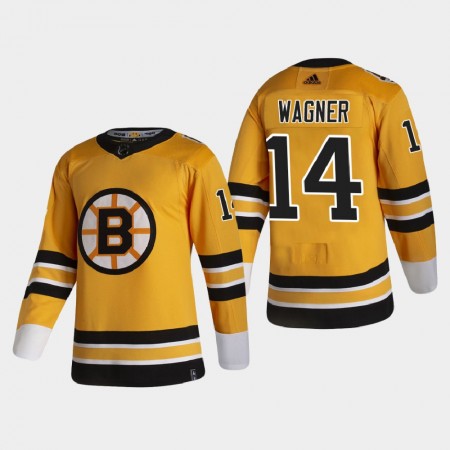 Herren Eishockey Boston Bruins Trikot Chris Wagner 14 2020-21 Reverse Retro Authentic